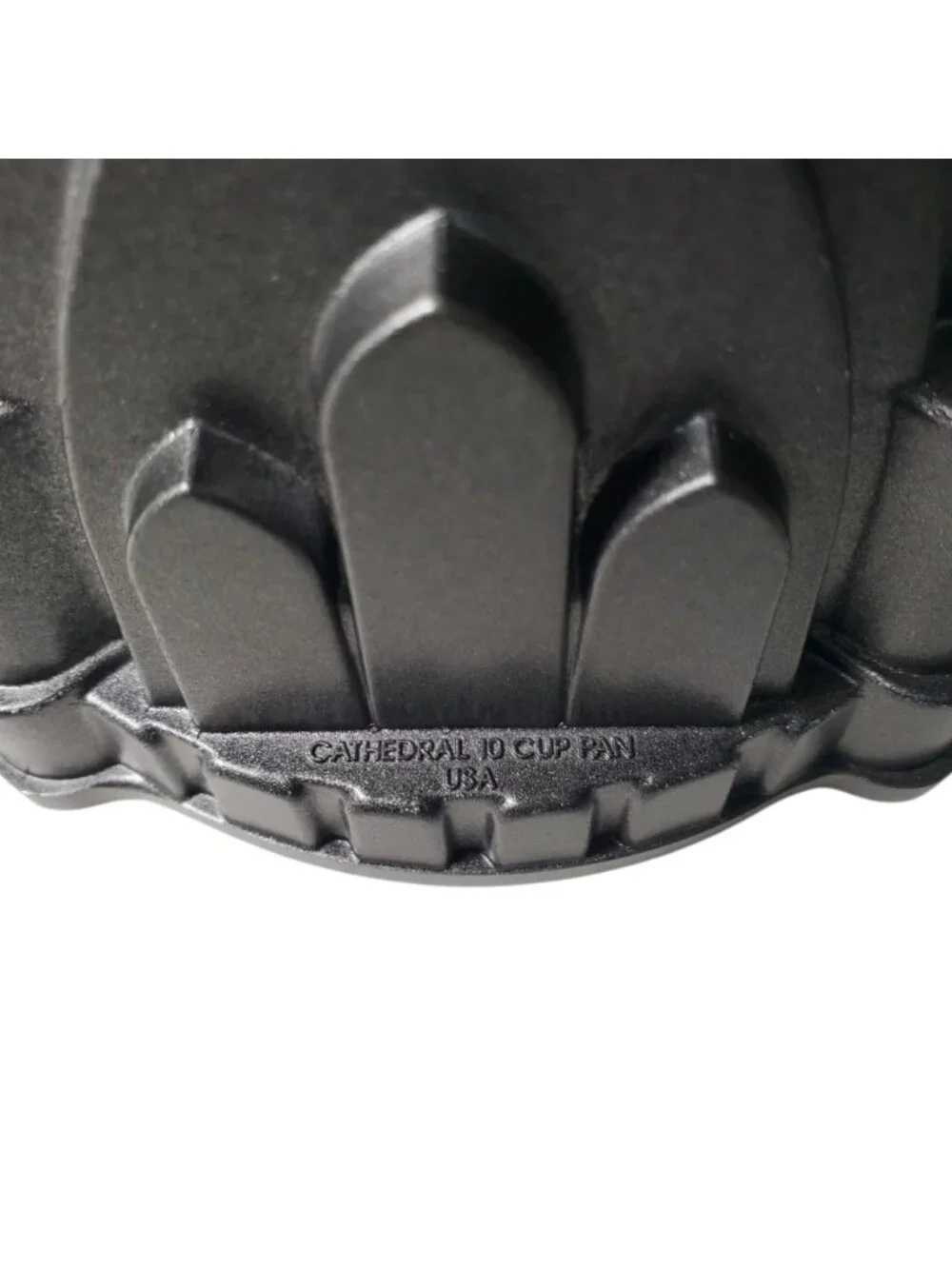 Nordic Ware Cathedral Bundt Pan Heavy Cast Aluminum 10 Cup Platinum Collection